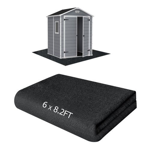 Outdoor storage shed floor mat - storage,